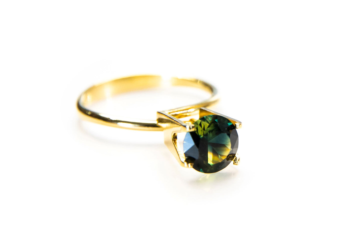 Parti colour sapphire